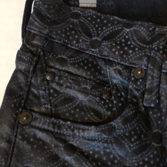 CITIZENS OF HUMANITY Coated Jeans, Rocket High Rise Skinny, Sz. 25 /NWT - Picture 8 of 17